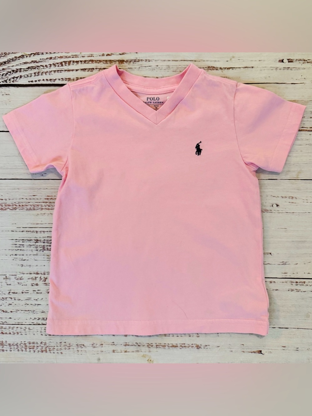 Ralph Lauren 2T Pink T-shirt V-neck